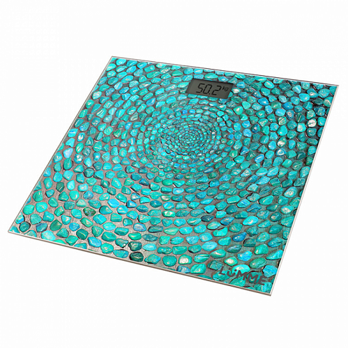 Весы напольные электронные LUMME LU-1329 голубая бирюза