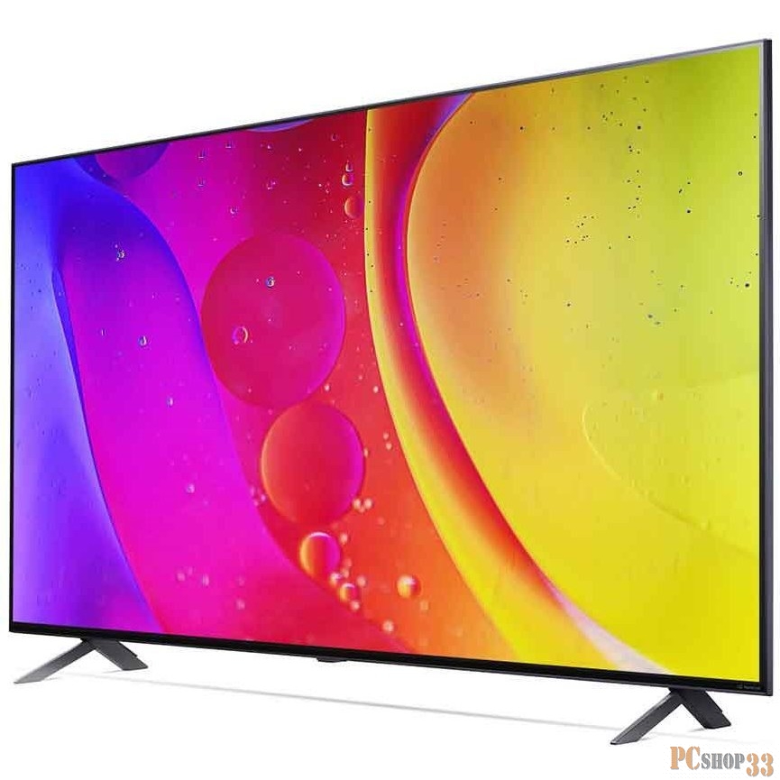 Телевизор LED LG 55 55NANO806QA.ADKB NanoCell темно-синий Ultra HD 60Hz DVB-T2 DVB-C DVB-S DVB-S2 USB WiFi Smart TV (RUS)