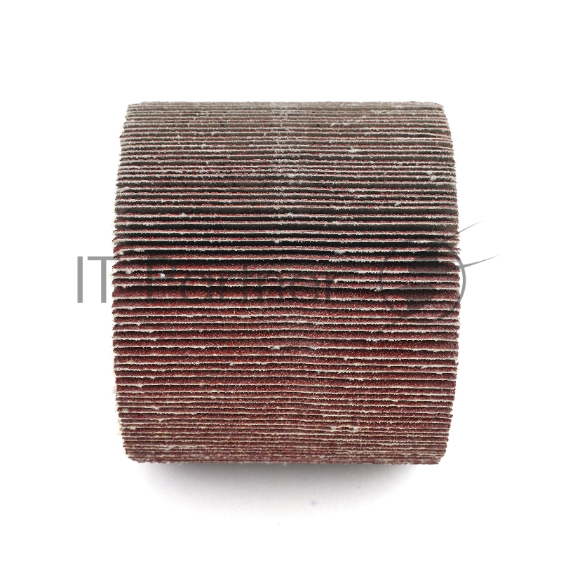 Щетка PATRIOT абразивная лепестковая для брашировальных машин, 120х100мм*Р80