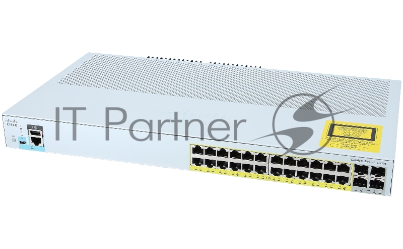 Коммутатор Cisco Catalyst 2960L 24 port GigE with PoE, 4 x 1G SFP, LAN Lite