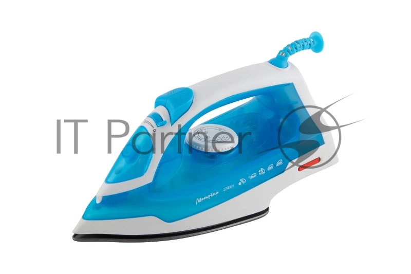 Утюг Матрёна MA-046 голубой (2200Вт, пар, спрей, пар.удар, самооч., тефлоновая подошва)