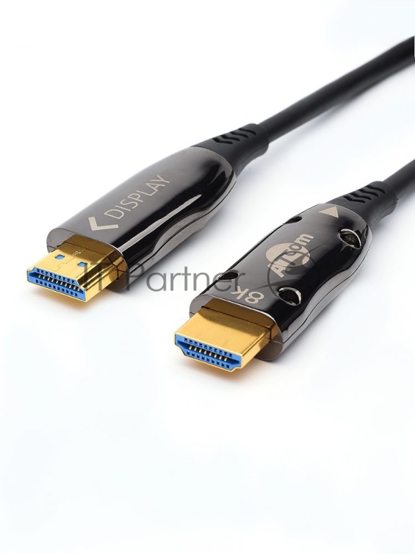 Кабель HDMI 15 м (HIGH speed, Metal gold, Optical) 8K VER 2.1 Кабель HDMI 15 м (HIGH speed, Metal gold, Optical) 8K VER 2.1