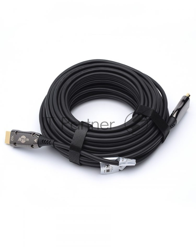Кабель HDMI 15 м (HIGH speed, Metal gold, Optical) 8K VER 2.1 Кабель HDMI 15 м (HIGH speed, Metal gold, Optical) 8K VER 2.1