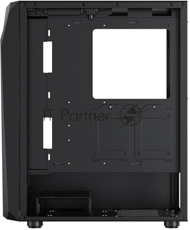Корпус 1STPLAYER INFINITE SPACE IS6 Black / ATX, TG / 1x120mm LED fan inc. / IS6-BK-1F1