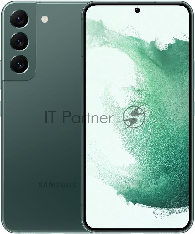 Смартфон SAMSUNG 128 Гб RAM 8Гб зеленый OS Android 12.0/Screen 6.1 2340 x 1080 AMOLED 10MP Battery 3700 мА/час SM-S901BZGDSKZ