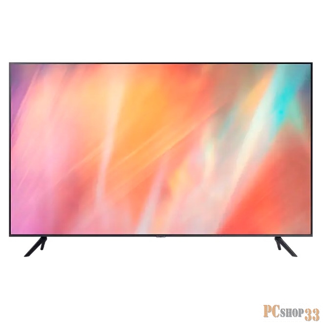 Телевизор LED TV 75 SAMSUNG, UE75AU7100UXCE, (KZ) GREY