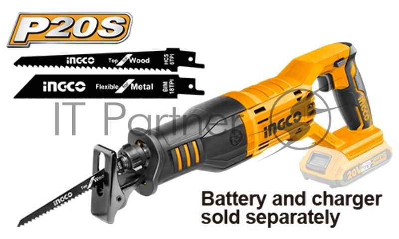 Аккумуляторная сабельная пила Li-Ion Ingco CRSLI1151