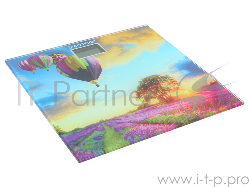 Весы напольные электронные Endever Aurora-551 рисунок Воздушный