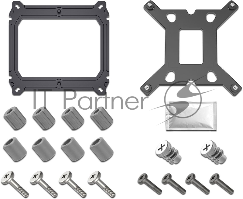 Кулер ID-COOLING SE-214-XT ARGB WHITE LGA1700/1200/115X/AM4 (16шт/кор, TDP 180W, PWM, 4 тепл.трубки прямого контакта, FAN 120mm, Addressable RGB LED) RET