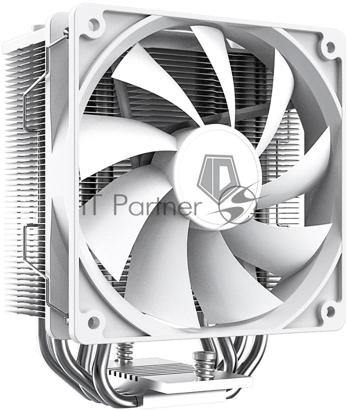 Кулер ID-COOLING SE-214-XT ARGB WHITE LGA1700/1200/115X/AM4 (16шт/кор, TDP 180W, PWM, 4 тепл.трубки прямого контакта, FAN 120mm, Addressable RGB LED) RET