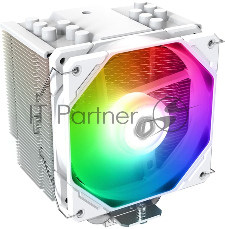Кулер ID-COOLING SE-226-XT ARGB SNOW LGA20XX/1700/1200/115X/AM4 (8шт/кор, TDP 250W, cнежно-белый, PWM, 6 тепл.трубкок + медная база, FAN 120mm, Addressable RGB LED) RET