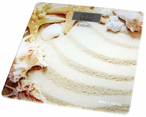 Весы напольные электронные BBK BCS3001G бежевый