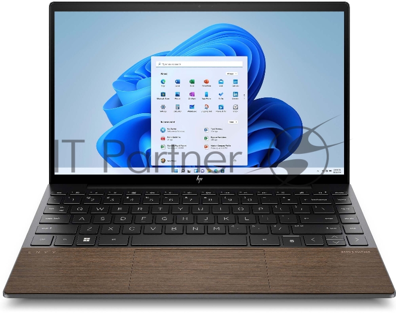 Ноутбук HP Envy 13-ba1038ur 13.3(1920x1080 IPS)/Intel Core i5 1135G7(2.4Ghz)/16384Mb/512PCIS Iris Xe /Cam/WiFi/51WHr/war 1y/Nightfall Black - wood/WinHome