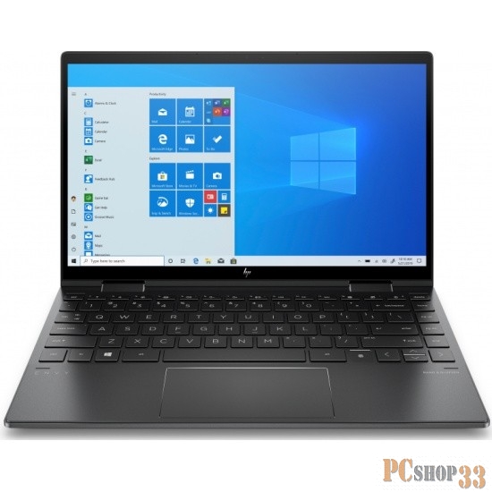 Ноутбук HP Envy 13x360 13-ay0008ur 13.3(1920x1080 IPS)/AMD Ryzen 5 4500U(2.3Ghz)/8192Mb/512PCISSD Radeon Integrated Graphics /Cam/WiFi/51WHr/war 1y/Nightfall Black /WinHome