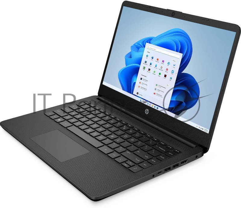 Ноутбук HP14s-fq0059ur 14(1366x768)/AMD 3020e(1.2Ghz)/4096Mb/256PCISSD Radeon Integrated Graphics /Cam/WiFi/41WHr/war 1y/Jet Black/WinHome + RU kbd