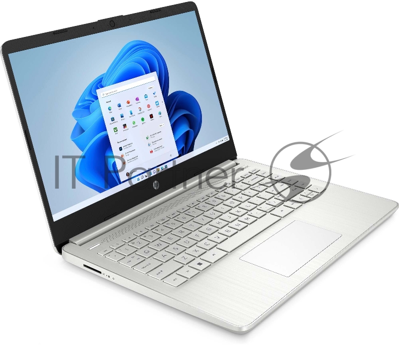 Ноутбук HP14s-fq1020ur 14(1920x1080 IPS)/AMD Ryzen 3 5300U(2.6Ghz)/8192Mb/256PCISSD Radeon Integrated Graphics/Cam/WiFi/41WHr/war 1y/Natural silver /WinHome + RU kbd