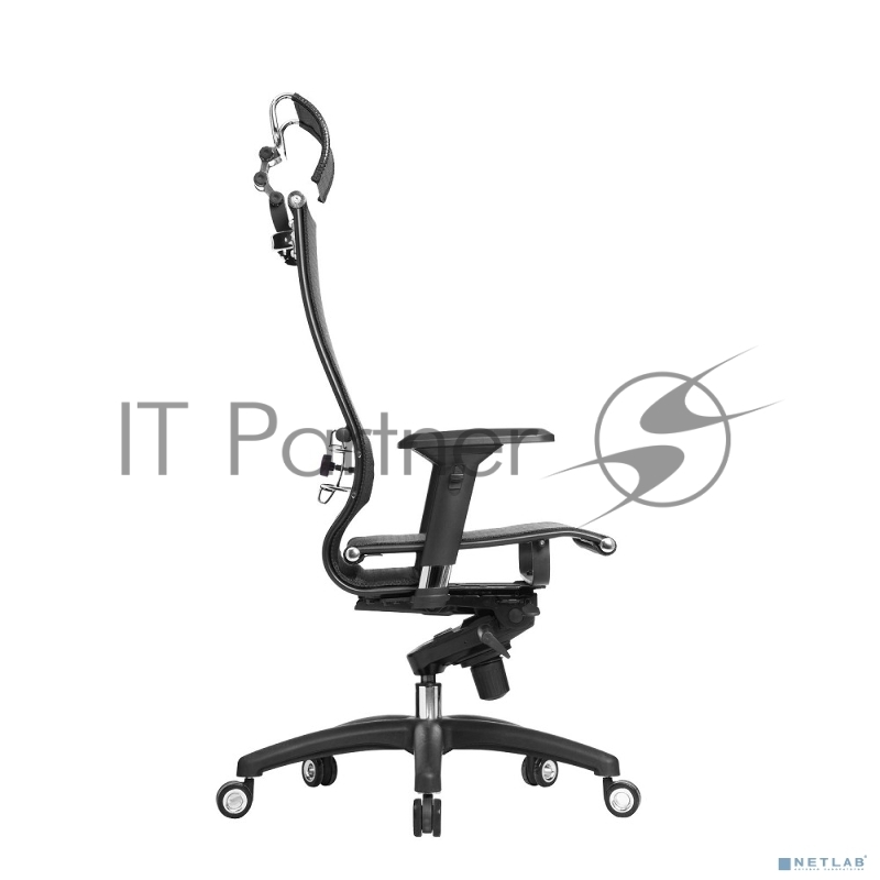 Кресло офисное МЕТТА SAMURAI Black Edition, сверхпрочная сетка, регулируемое, черное