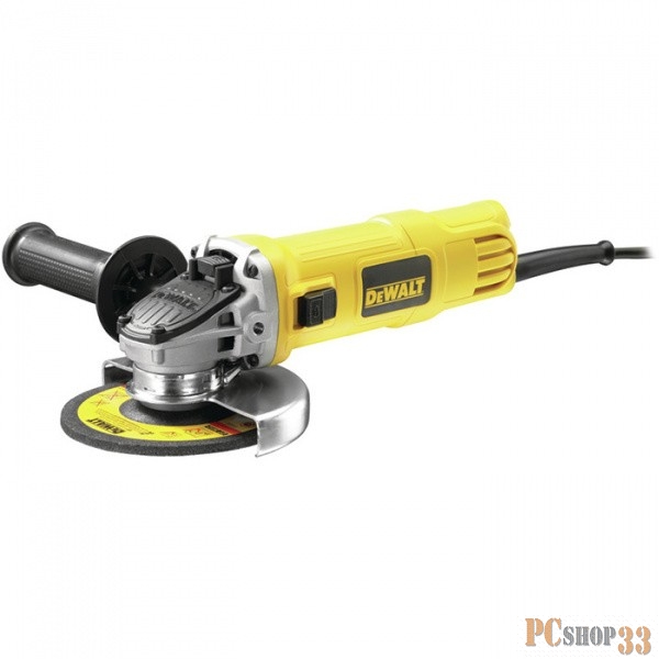 Углошлифовальная машина DeWalt DWE4151D4 рез.шпин.:M14 d=125мм