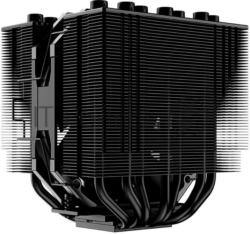 Кулер ID-COOLING SE-207-XT SLIM LGA20XX/1700/1200/115X/AM4 (12шт/кор, TDP 220W, PWM, черный, 7 тепл.трубок + медная база, 1 x FAN 120mm, черный) RET