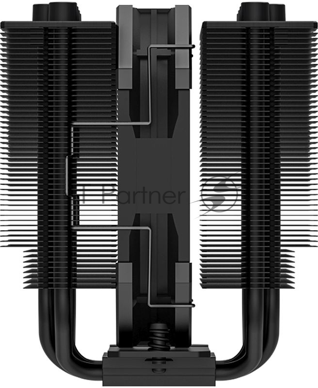 Кулер ID-COOLING SE-207-XT SLIM LGA20XX/1700/1200/115X/AM4 (12шт/кор, TDP 220W, PWM, черный, 7 тепл.трубок + медная база, 1 x FAN 120mm, черный) RET