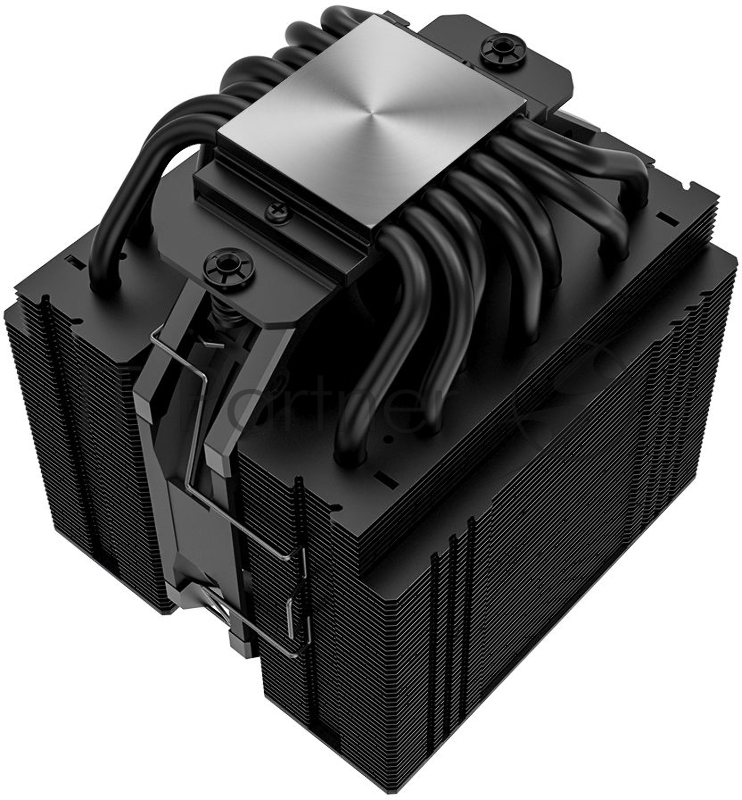 Кулер ID-COOLING SE-207-XT SLIM LGA20XX/1700/1200/115X/AM4 (12шт/кор, TDP 220W, PWM, черный, 7 тепл.трубок + медная база, 1 x FAN 120mm, черный) RET