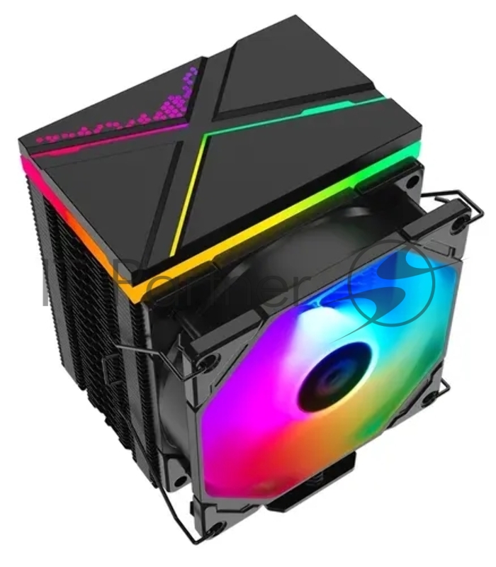 Кулер ID-COOLING SE-914-XT ARGB V2 LGA20XX/1700/1200/115X/AM4 (16шт/кор, TDP 150W, PWM, 4 тепл.трубки прямого контакта, FAN 92mm, Addressable RGB LED) RET