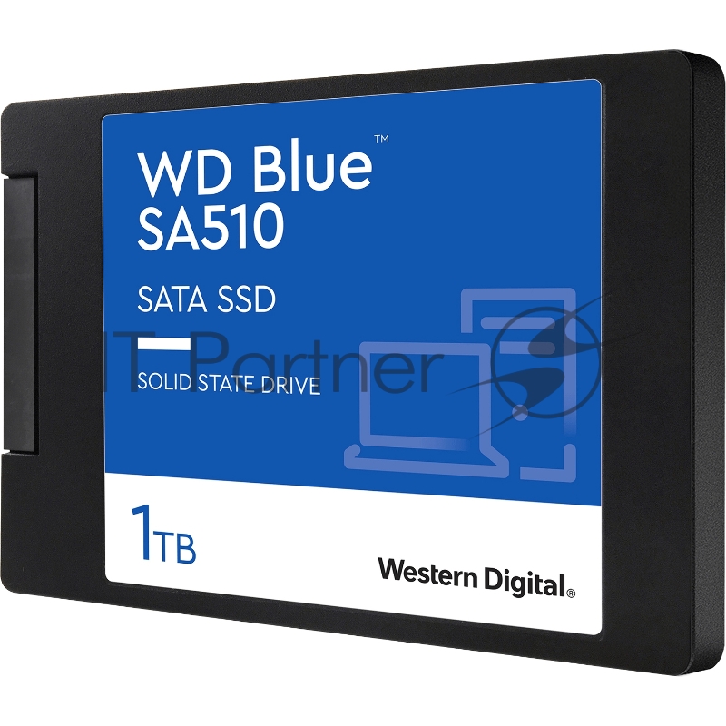 SSD жесткий диск SATA2.5 1TB BLUE SA510 WDS100T3B0A WDC
