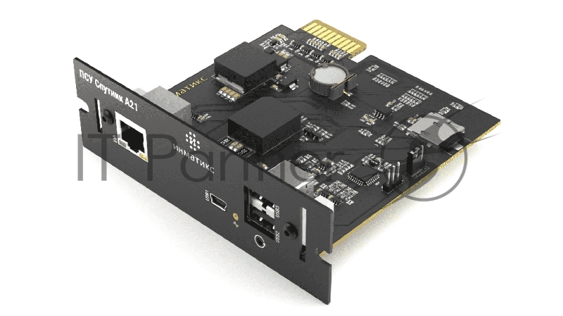 Плата сетевого управления SNMP для ИБП APC. Датчик контроля температуры и влажности в комплекте.(аналог AP9640, AP9641)