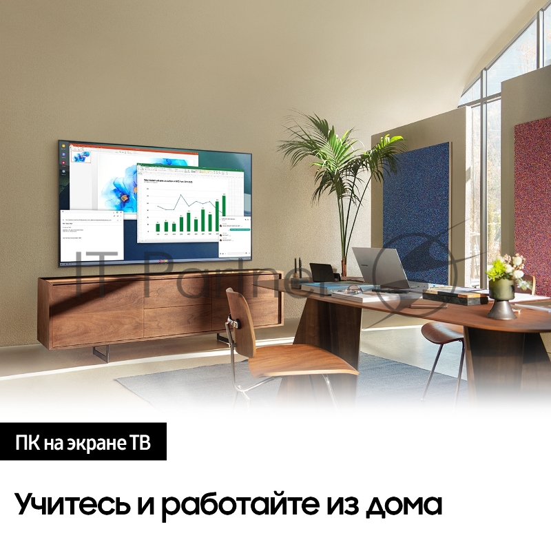 Телевизор LED Samsung 55 UE55AU7100UXCE 7 титан Ultra HD 60Hz DVB-T2 DVB-C DVB-S2 USB WiFi Smart TV (RUS)