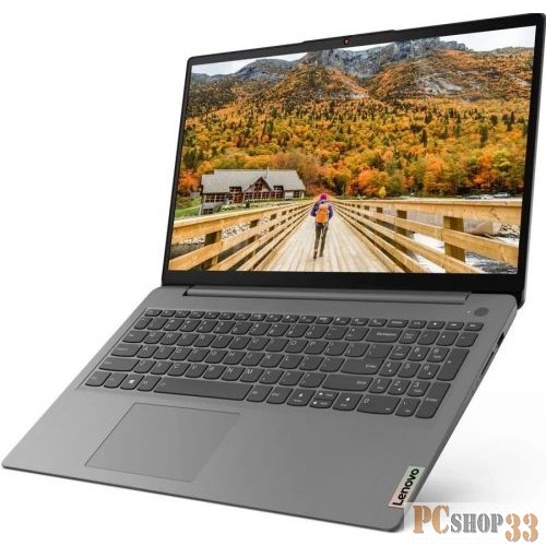 Ноутбук Lenovo IdeaPad 3 15ALC6 Ryzen 3 5300U 8Gb SSD256Gb AMD Radeon 15.6 IPS FHD (1920x1080) Windows 10 Home grey WiFi BT Cam