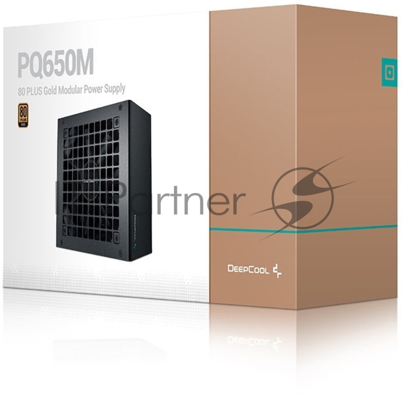 Блок питания Deepcool ATX 650W PQ650M 80+ gold 24+2x(4+4) pin APFC 120mm fan 8xSATA RTL