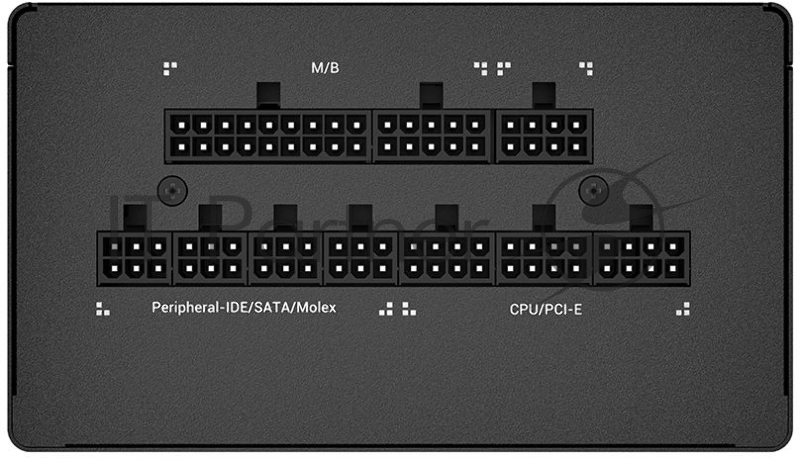 Блок питания Deepcool ATX 650W PQ650M 80+ gold 24+2x(4+4) pin APFC 120mm fan 8xSATA RTL