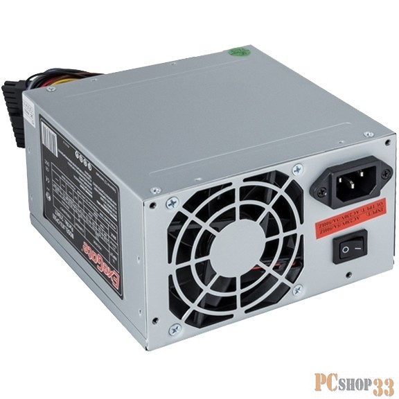 Блок питания 650W ExeGate EX292145RUS CP650 (ATX, 8cm fan, 24pin, 4+4pin, 3xSATA, 2xIDE, FDD)
