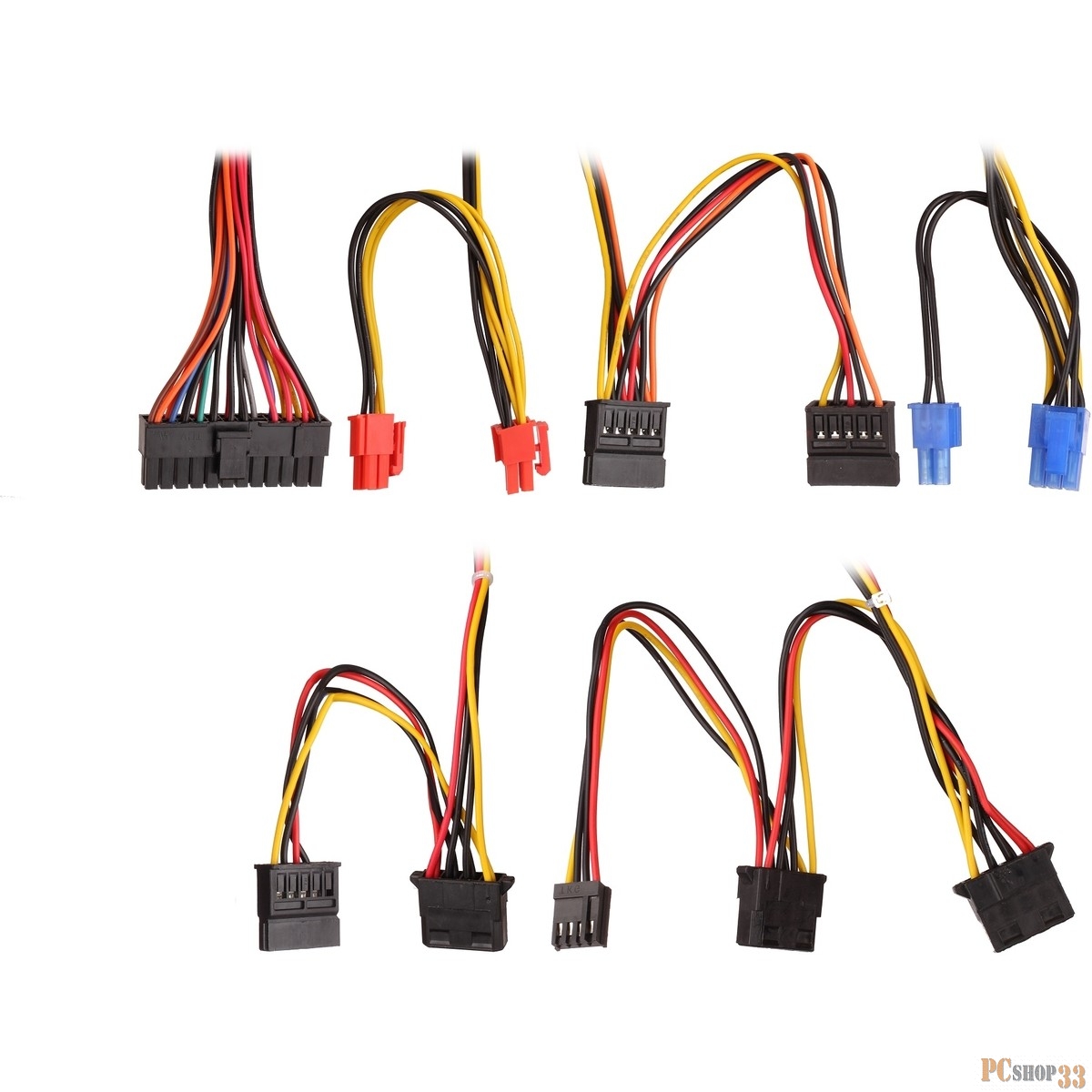 Блок питания 750W ExeGate EX292180RUS 750NPX (ATX, 12cm fan, 24pin, 2x(4+4)pin, PCIe, 3xSATA, 2xIDE, FDD, black)