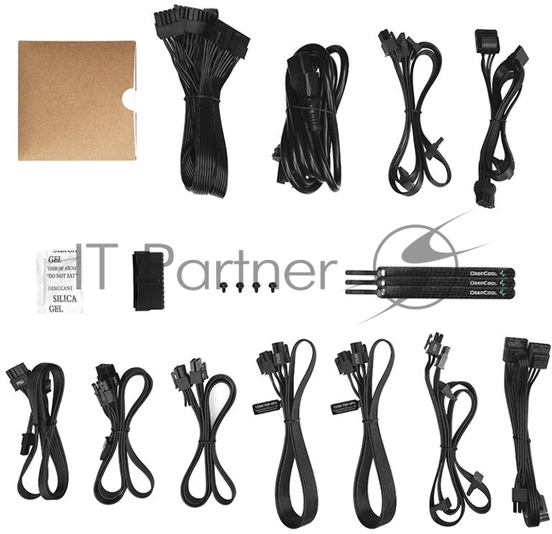 Блок питания Deepcool ATX 850W PQ850M 80+ gold 24+2x(4+4) pin APFC 120mm fan 10xSATA RTL