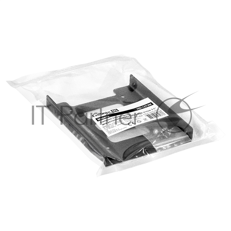 Салазки (переходник) ExeGate EX292546RUS HD-12T3M металлические для установки HDD/SSD 2.5 в отсек 3.5