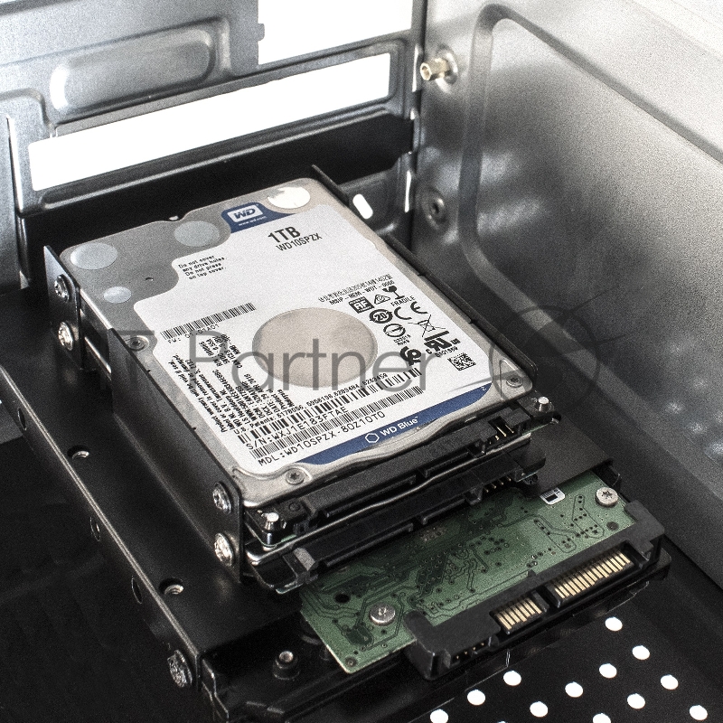 Салазки (переходник) ExeGate EX292548RUS HD-22O13TBM металлические для установки 2xHDD/SSD 2.5 или 1xHDD 3.5 на заднюю панель корпуса