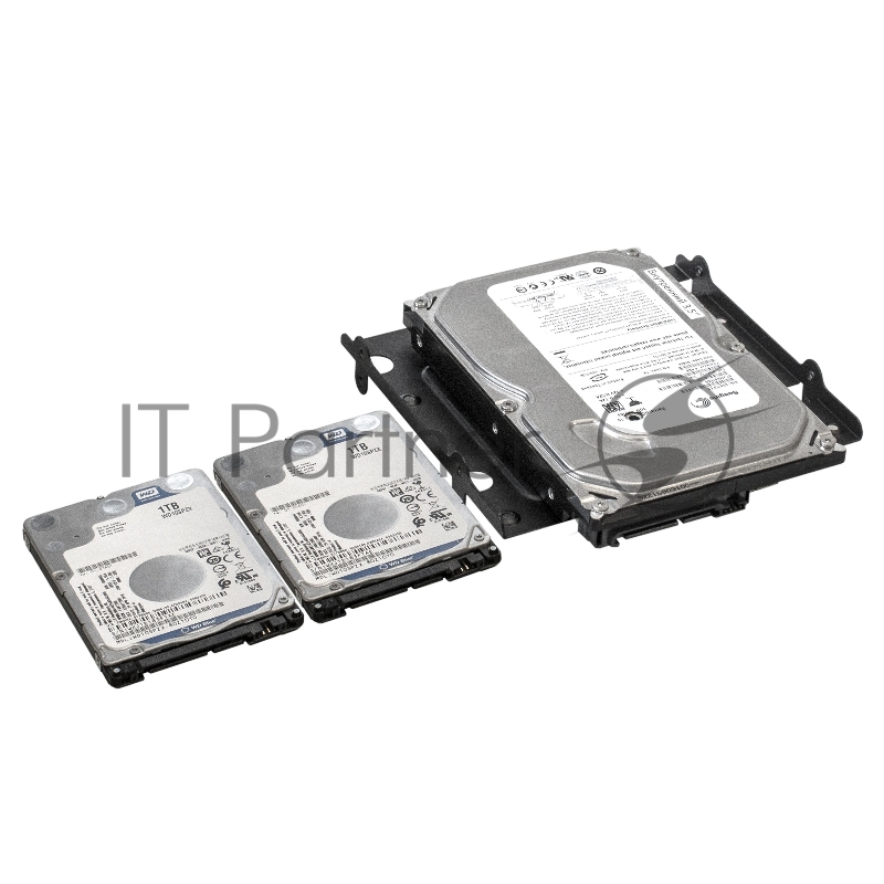 Салазки (переходник) ExeGate EX292549RUS HD-MFT5M металлические мультифункциональные для установки 4xHDD/SSD 2.5 или 2xHDD/SSD 2.5+1xHDD 3.5 или 2xHDD/SSD 2.5+внутренний устройство 3.5 в отсек 5.25