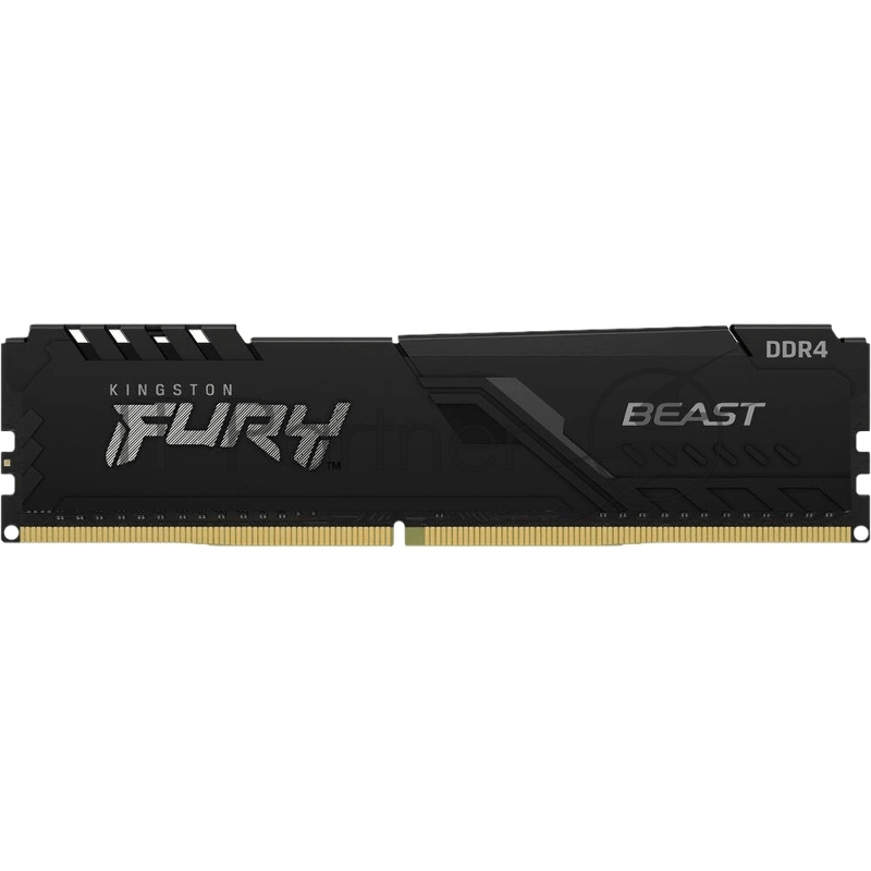 Модуль памяти Kingston DDR4 DIMM 8GB KF432C16BB/8-SPBK PC4-25600, 3200MHz, CL16