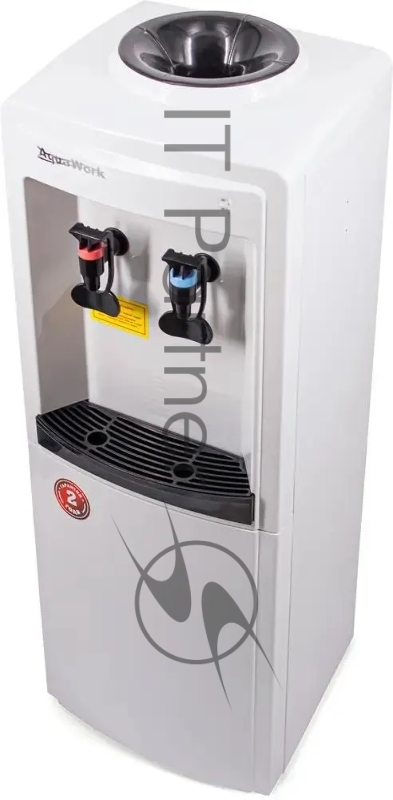 Кулер Aqua Work 0.8 LDR напольный электронный белый/черный