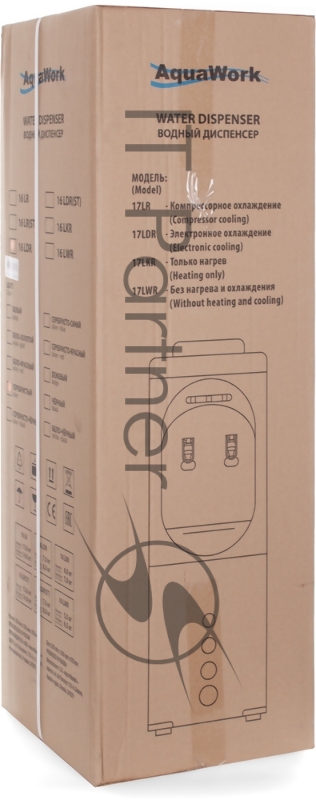 Кулер Aqua Work 16LR напольный компрессорный белый/черный