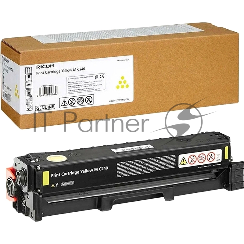 Принт-картридж тип M C240 желтый, Ricoh C240FW (4,5K)