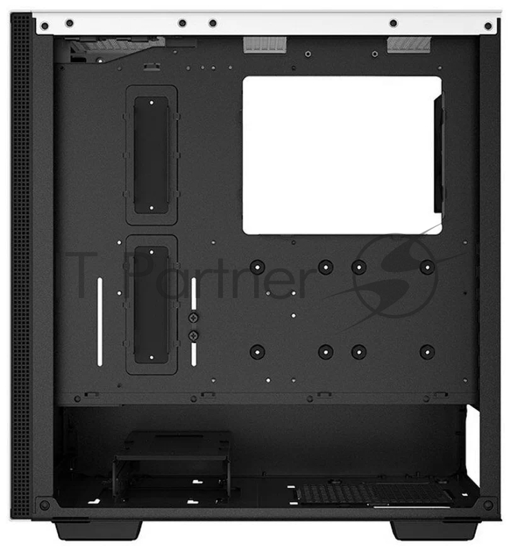 Корпус Deepcool CH510 WH без БП, боковое окно (закаленное стекло), 1x120мм вентилятор сзади, белый, ATX