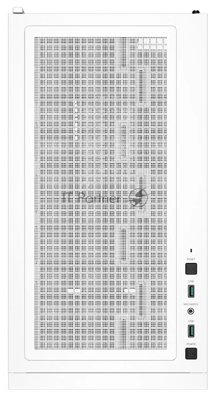 Корпус Deepcool CH510 WH без БП, боковое окно (закаленное стекло), 1x120мм вентилятор сзади, белый, ATX