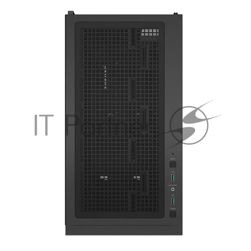 Корпус Deepcool CH510 без БП, боковое окно (закаленное стекло), 1x120мм вентилятор сзади, черный, ATX