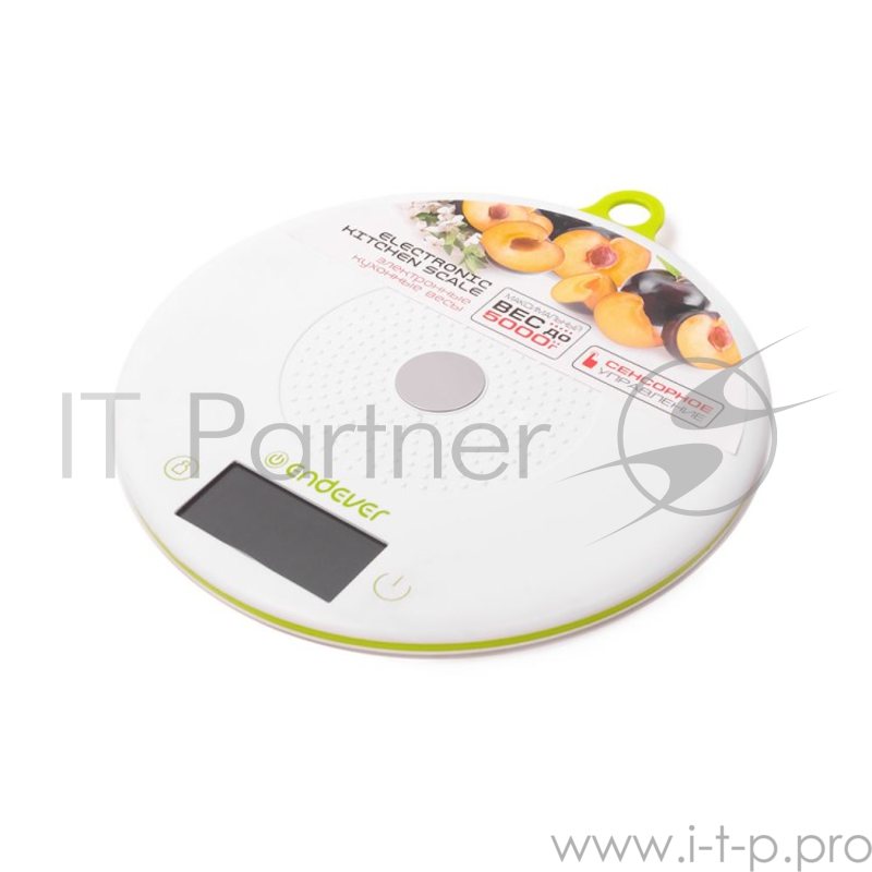 Электронные весы Endever Skyline KS-523 белый/салатовый