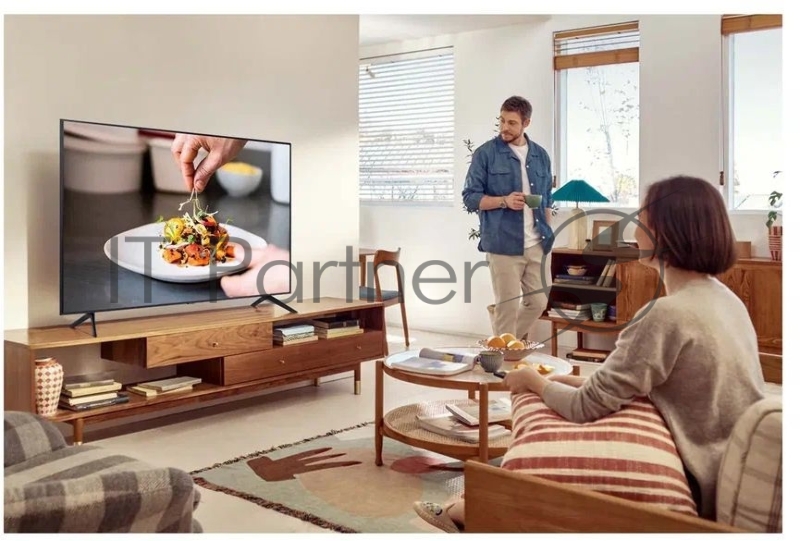 Телевизор LED Samsung 65 UE65AU7100UXCE 7 титан Ultra HD 60Hz DVB-T2 DVB-C DVB-S2 USB WiFi Smart TV (RUS)