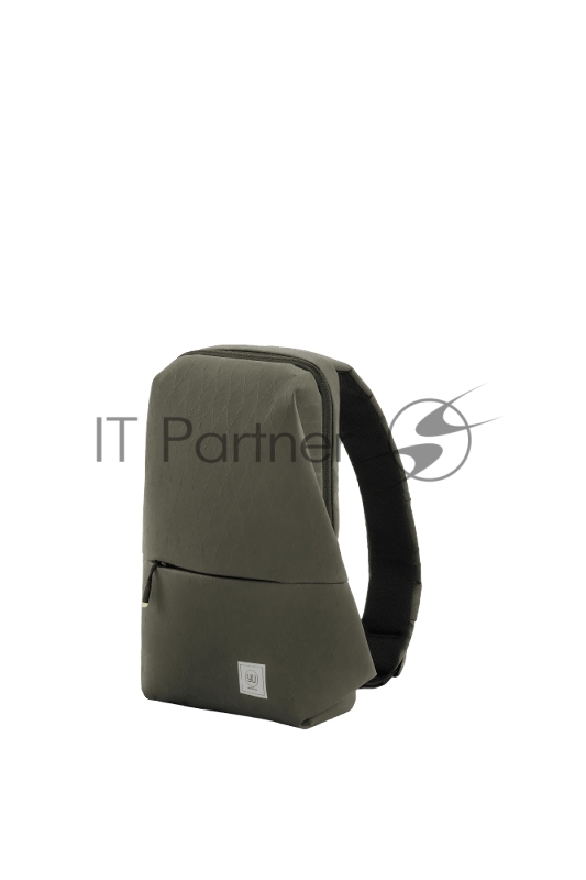 Рюкзак NINETYGO City sling bag зеленый