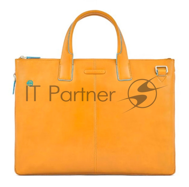 Сумка для ноутбука Piquadro Blue Square CA4021B2/G9 горчичный натур.кожа