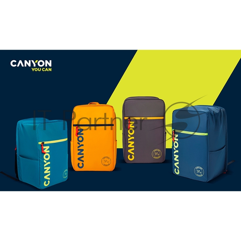 Рюкзак CANYON cabin size backpack for 15.6 laptop, polyester ,dark green